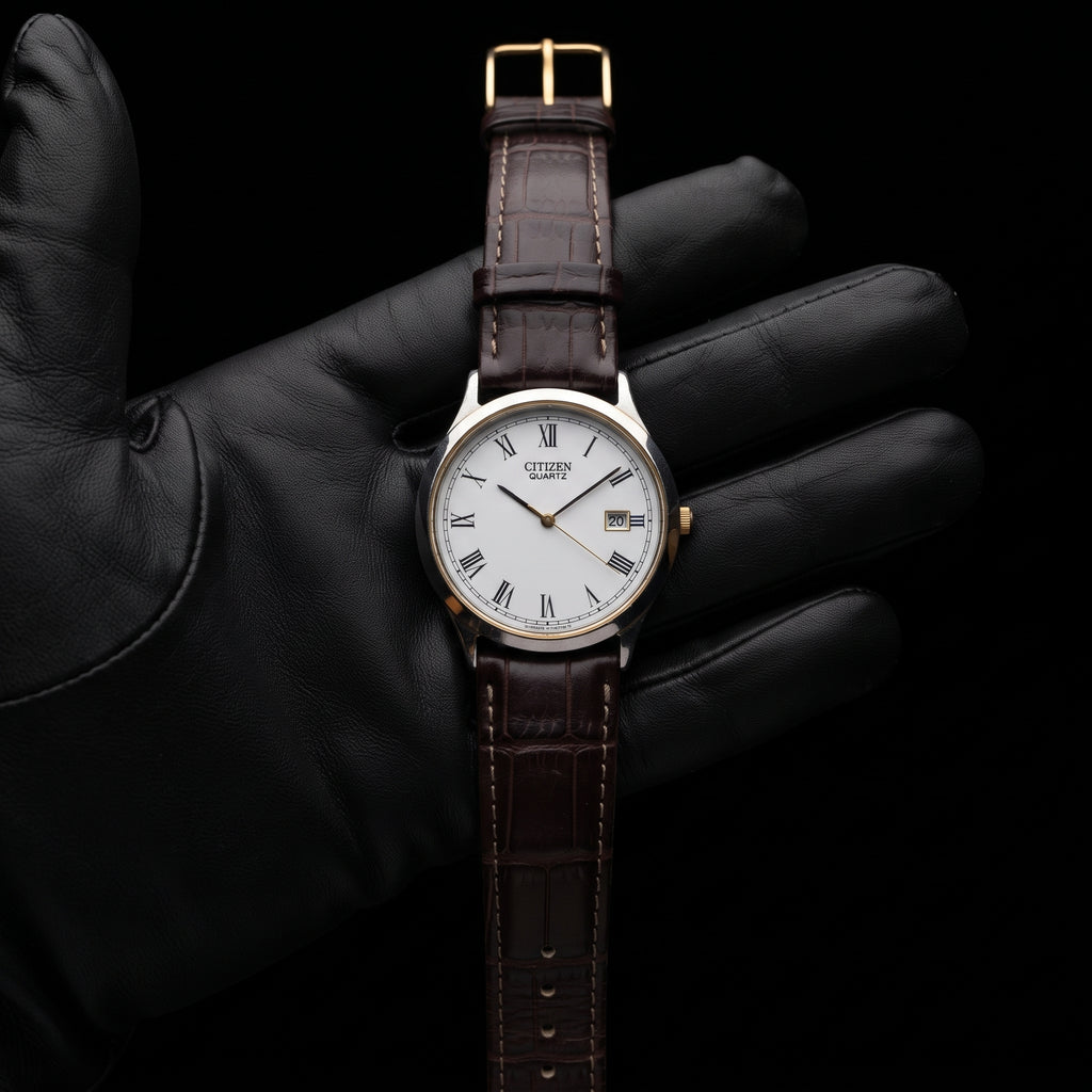 Citizen Quartz Vintage Romen Rakamlı Erkek Kol Saati | 6110-Y62520 SB