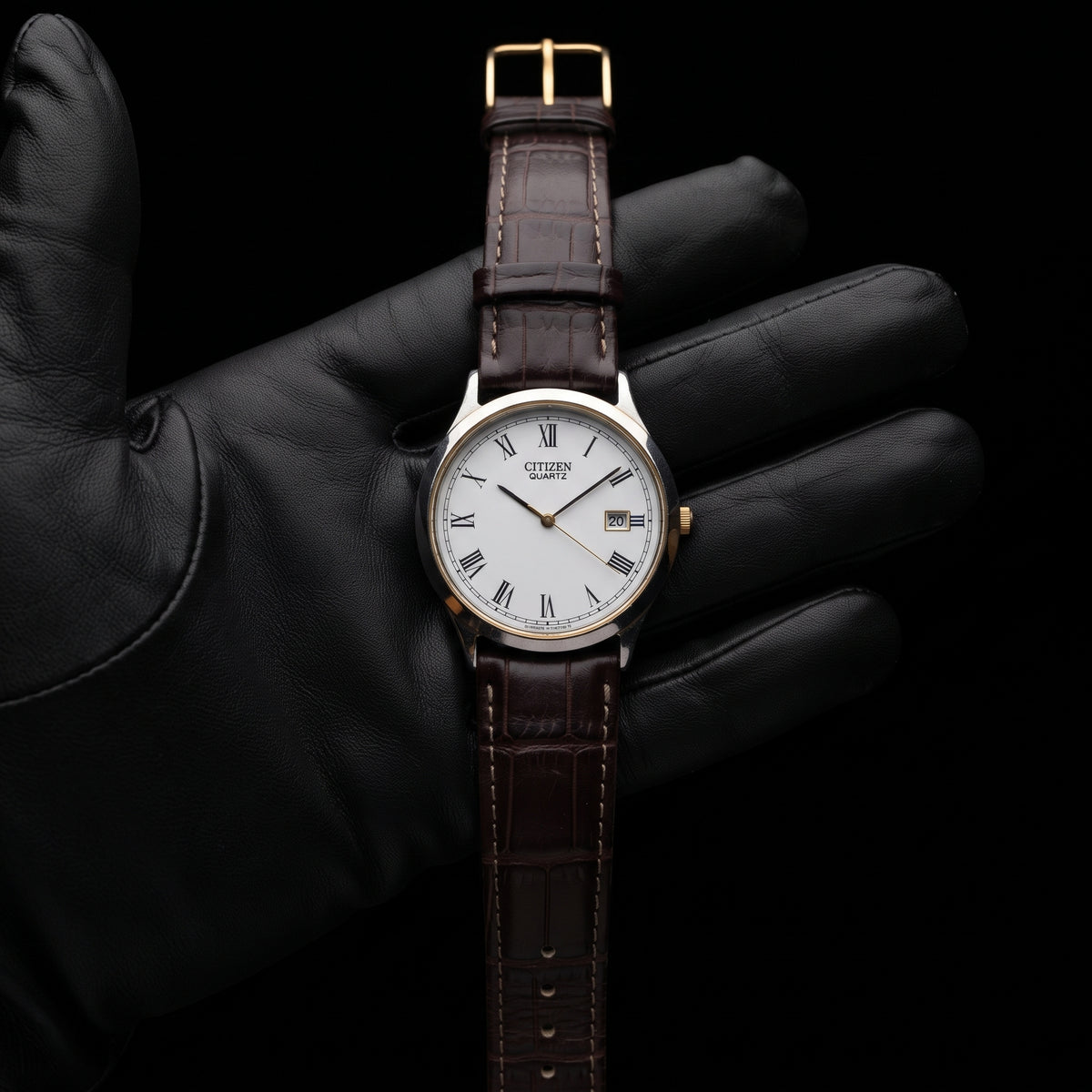 Citizen Quartz Vintage Romen Rakamlı Erkek Kol Saati | 6110-Y62520 SB